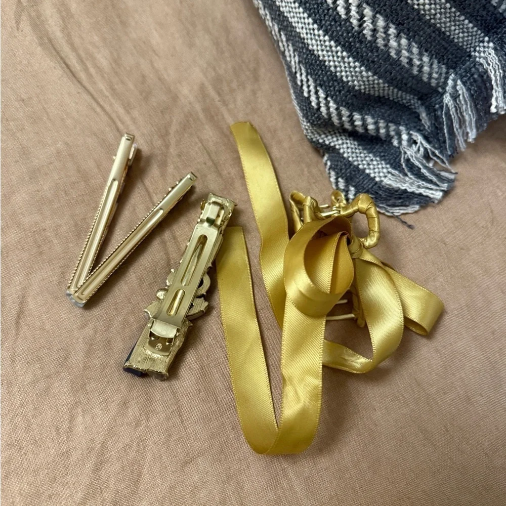 Anthropologie Hair Accessory bundle (hair claw clip, barrette and 2 clips )